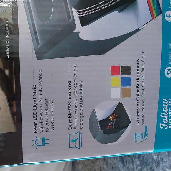 Bower Foldable Light Box Studio  NEW - Picture 6 of 7